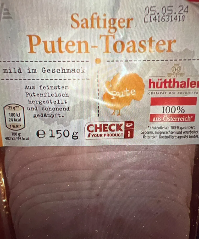 Puten Toaster