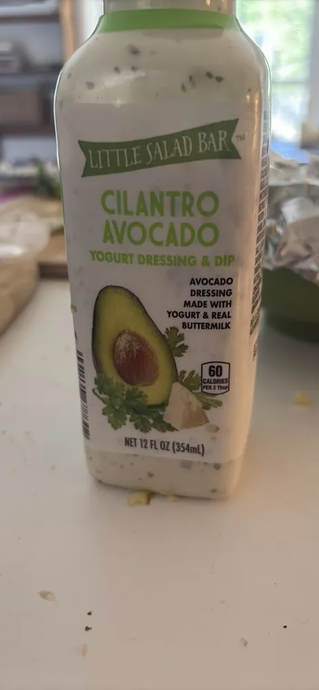 Cilantro Avocado Yogurt Dressing & Dip