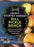 Crispy stuffed Shrimp -Dill Pickle Ranch