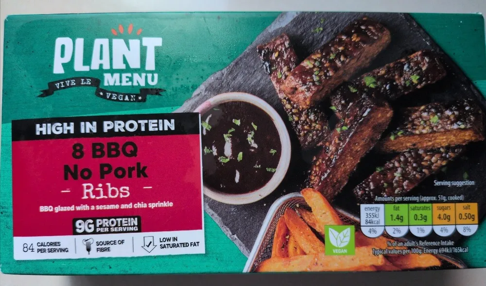 BBQ No Pork Ribs
