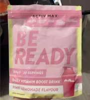 Daily vitamin boos drink pink lemonde falvour