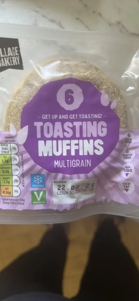 TOASTING MUFFINS MULTIGRAIN