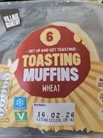 Toasting Muffins Wheat
