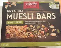 Premium Muesli Bars Fruit Free
