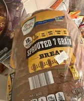 Aldi simply nature  sprouted 7-grain bread