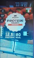 strawberry protein yoghurt