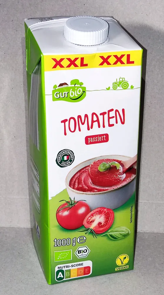 Bio-Tomaten passiert XXL
