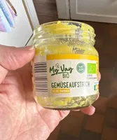 Bio-Gemüseaufstrich - Gelbe Paprika