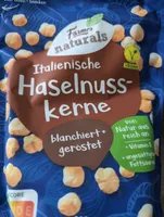 Italienische Haselnusskerne, blanchiert und geröstet