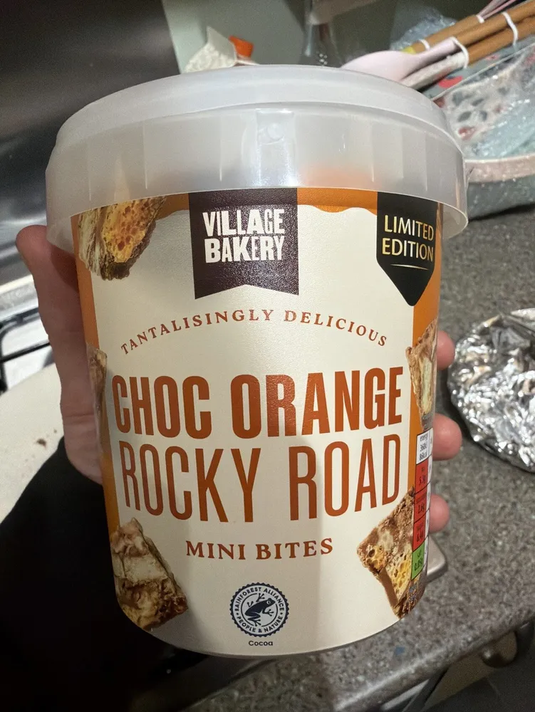 Choc Orange Rocky Road