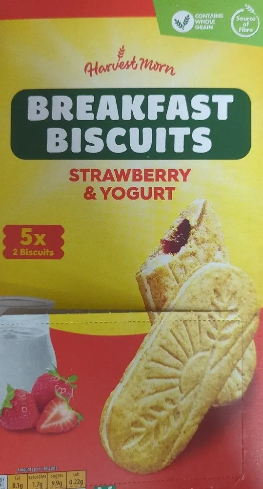 Breakfast Biscuits Strawberry & Yoghurt