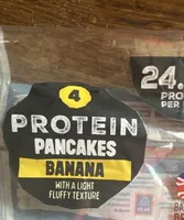 Banana protein pancakes