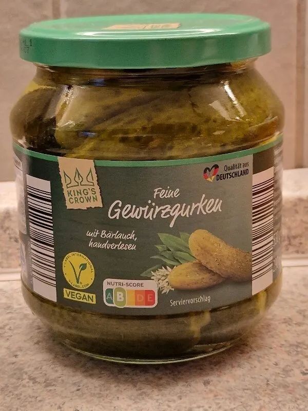 Feine Gewürzgurken