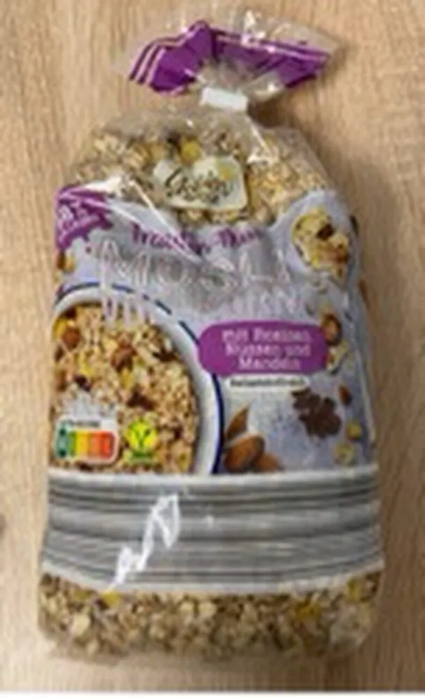 Trauben-Nuss Müsli Vollkorn