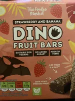 Dino Fruit Bars. strawberry and banana