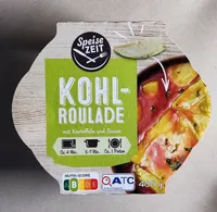 Kohlroulade mit Kartoffeln und Sauce