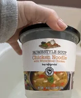 Homestyle chicken noodle soup