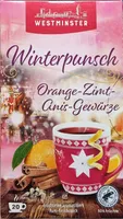 Winterpunsch - Orange-Zimt-Anis-Gewürze