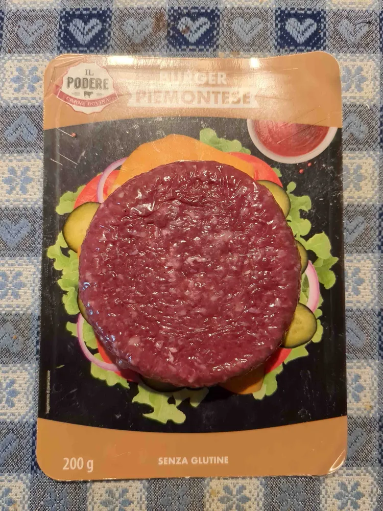 Burger piemontese
