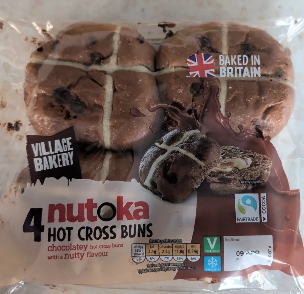 Nutoka hot cross buns