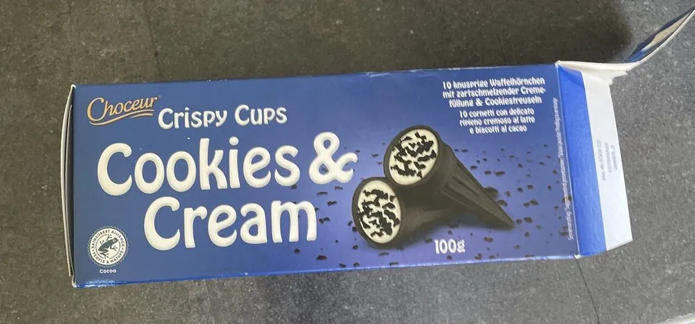 Crispy Cups - Cookies & Cream