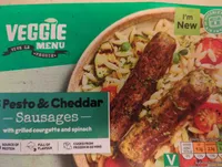 Pesto & Cheddar Sausages