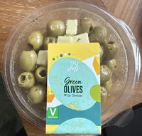 Green Olives With Cheddar
