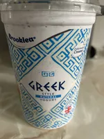 Greek style natural yogurt