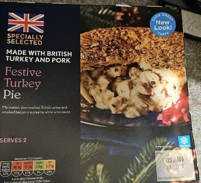 Festive Turkey Pie