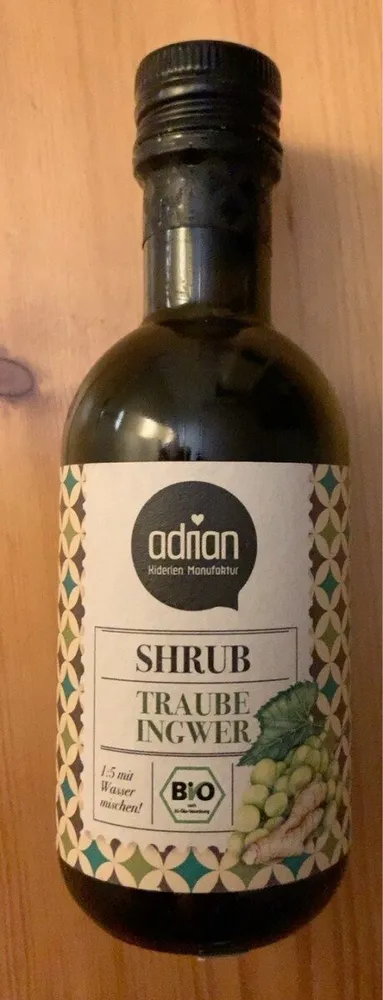 Shrub Traube Ingwer