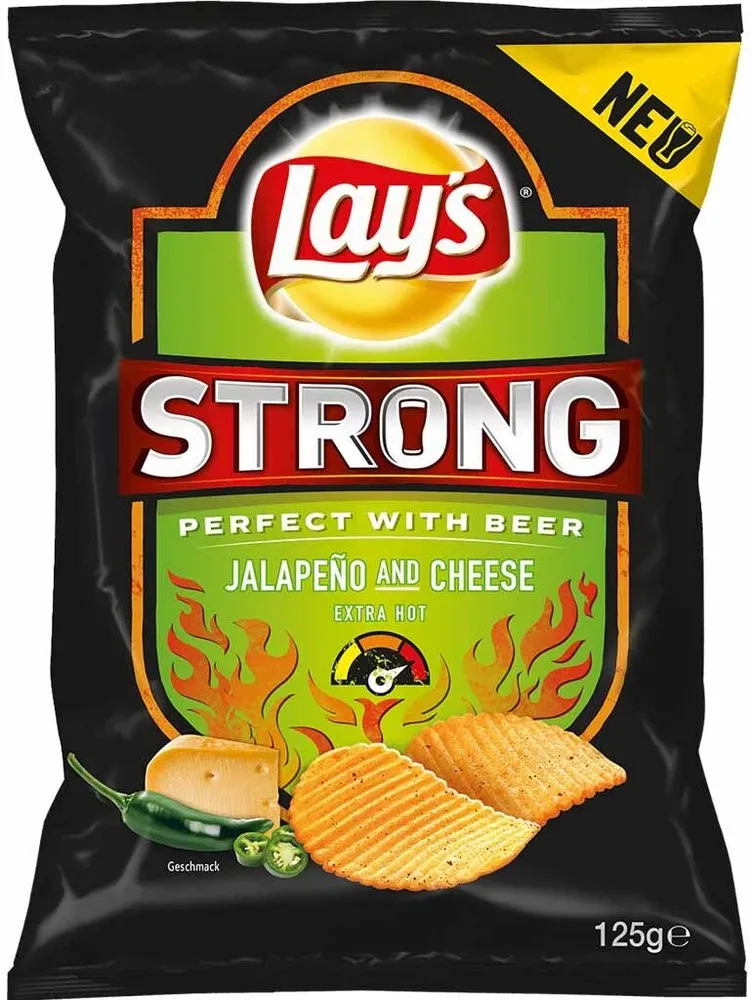 Kartoffelchips - Jalapeño & Cheese