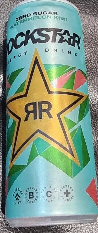 Rockstar Energy Drink Watermelon Kiwi, Zero Sugar