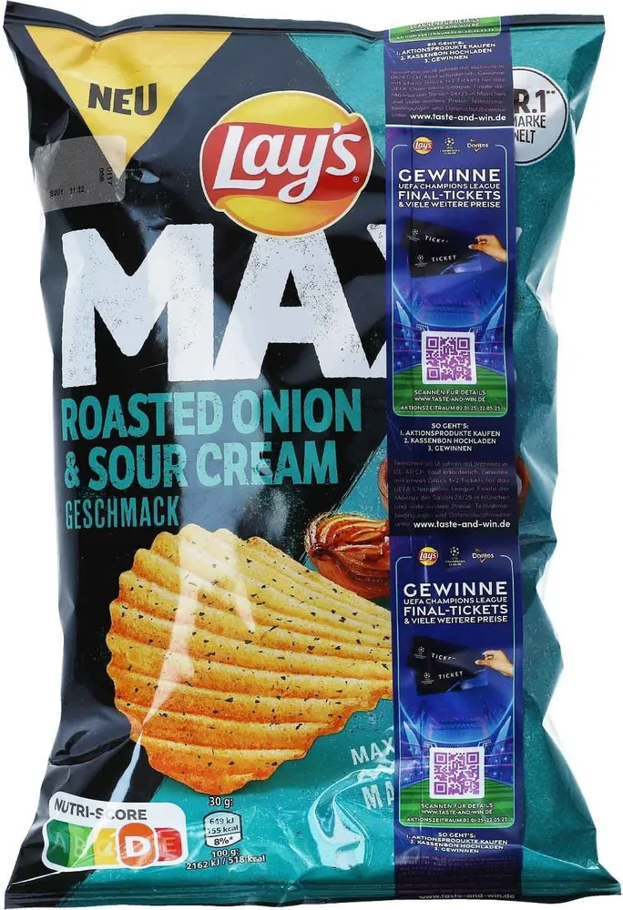 MAX Roasted Onion & Sour Cream