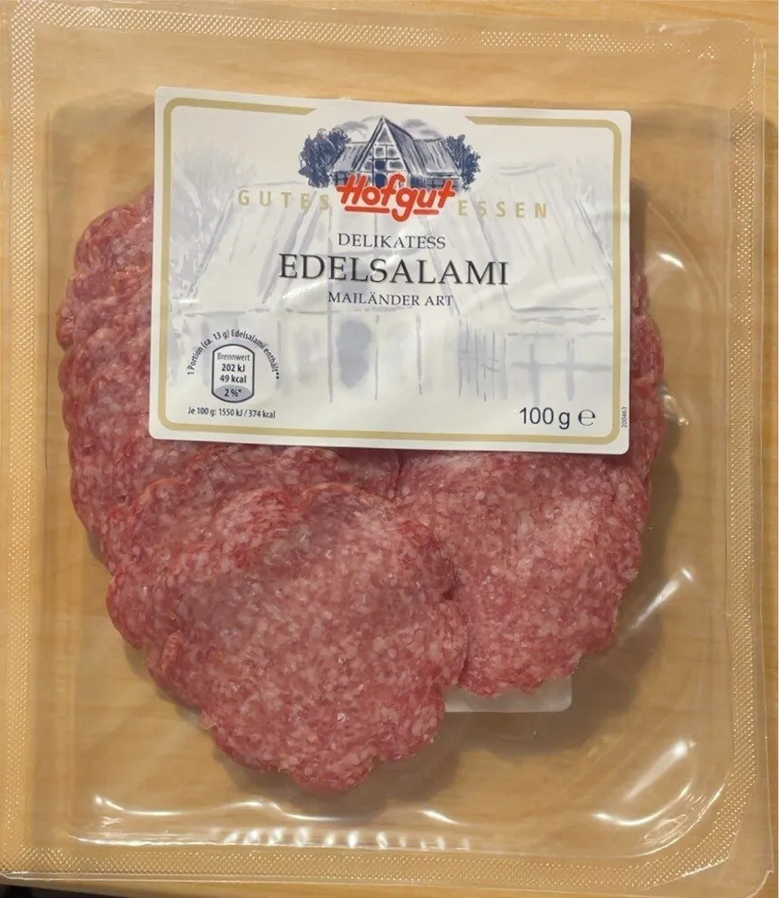 Delikatess Edelsalami Mailänder Art