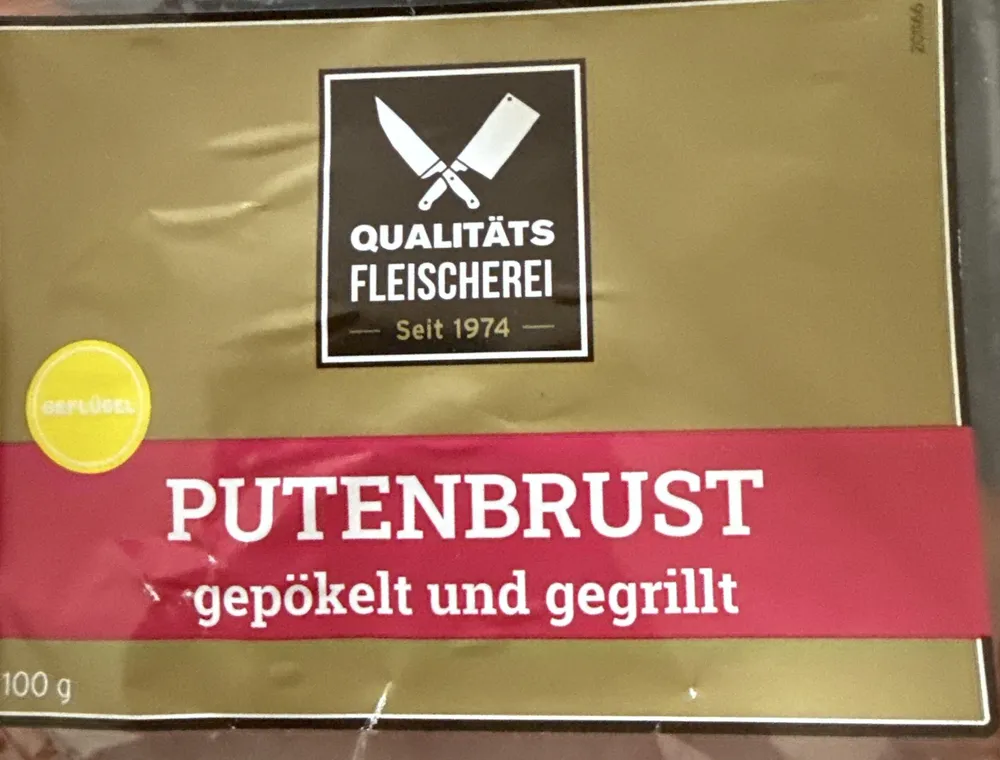 Putenbrust Gepökelt Und Gegrillt
