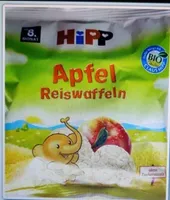 Apfel Reiswaffeln
