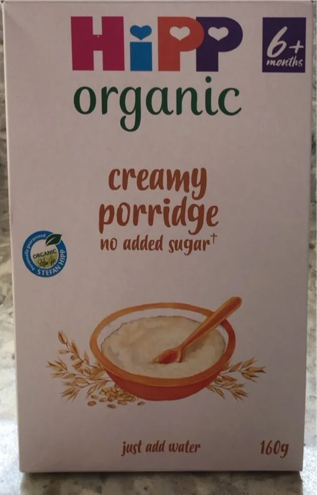 Creamy Porridge - No added sugar