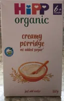 Creamy Porridge - No added sugar