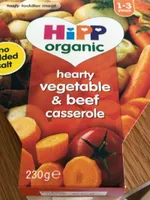 Vegetable & beef casserole