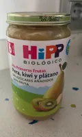Pera, kiwi y platano
