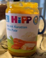 Reis mit Karotten und Bio-Pute (ab 8. Monat)