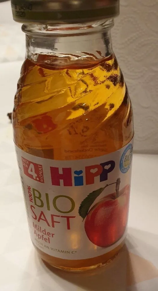 Milder Apfelsaft