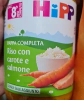 Riso con carote e salmone