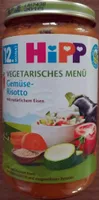 Vegetarisches Menü Gemüse-Risotto