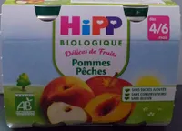 Délices de Fruits Pommes Pêches