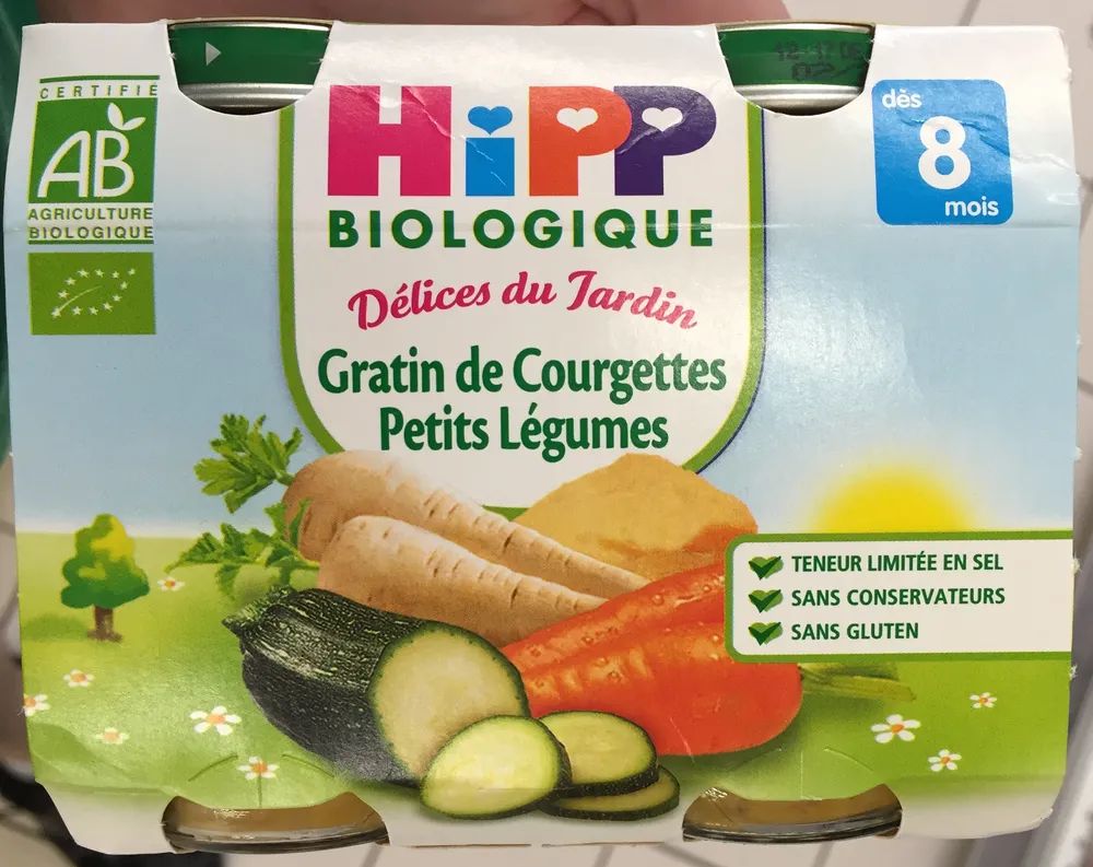 Gratin de Courgettes Petits Légumes