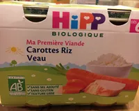 Carottes Riz Veau