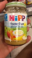 Früchte-Duett Yogourt sur un lit de fruits