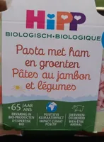 Pâtes au jambon et légumes