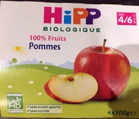 100% fruits pommes